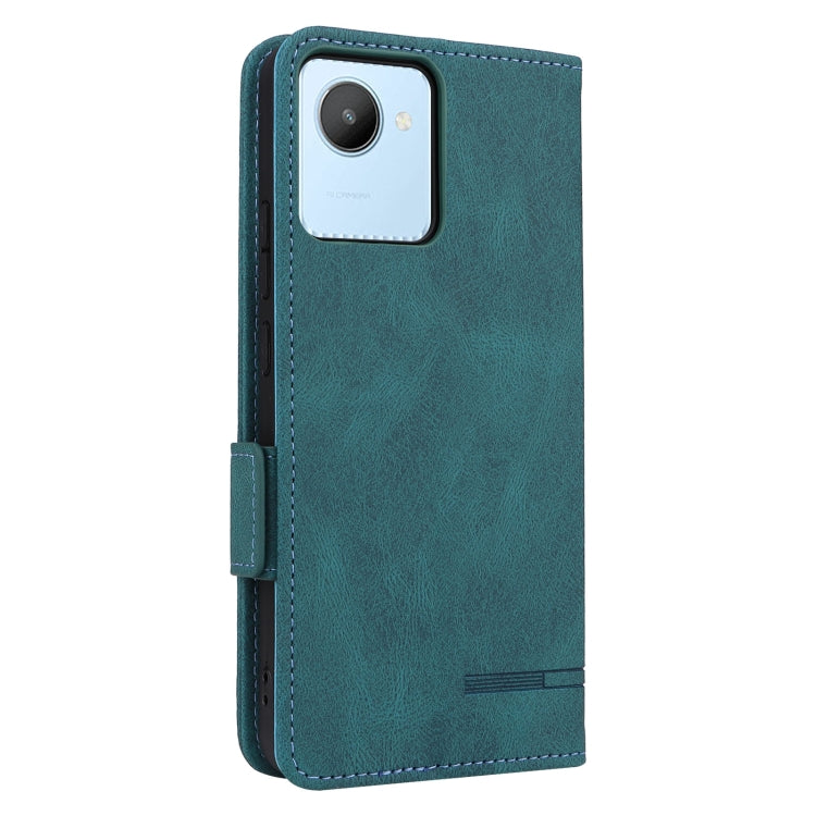 For Realme C30 Magnetic Clasp Flip Leather Phone Case