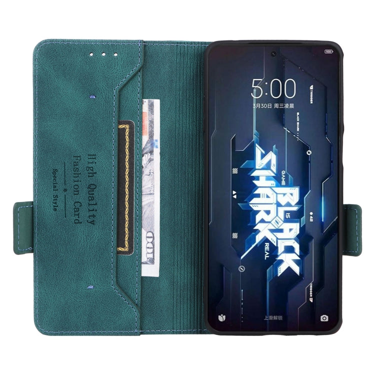 For Xiaomi Black Shark 5 Magnetic Clasp Flip Leather Phone Case