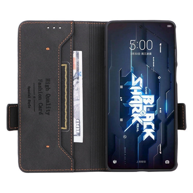 For Xiaomi Black Shark 5 Pro Magnetic Clasp Flip Leather Phone Case