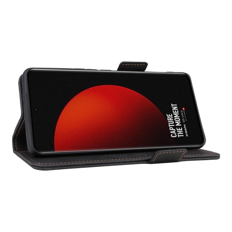 For Xiaomi 12S Ultra Magnetic Clasp Flip Leather Phone Case