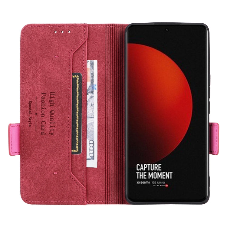 For Xiaomi 12S Ultra Magnetic Clasp Flip Leather Phone Case