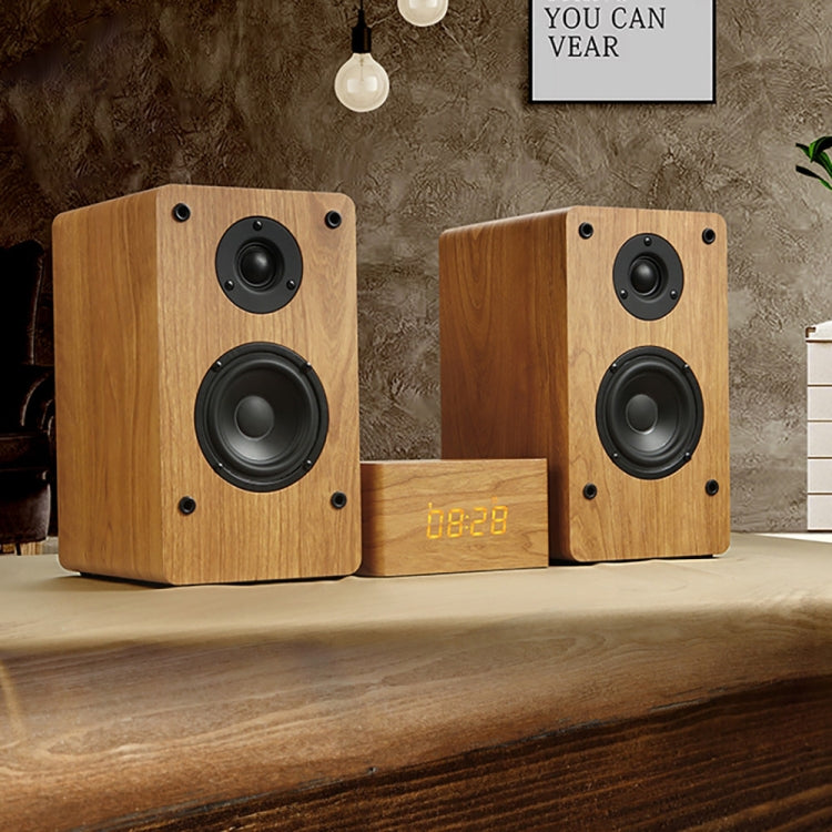 D1 Coaxial Card Bluetooth Wooden Desktop Speaker