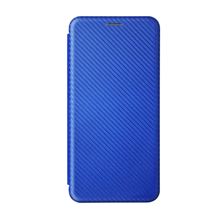 For HTC Desire 22 Pro Carbon Fiber Texture Flip Leather Phone Case