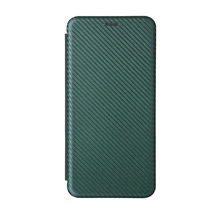 For Realme C30 Carbon Fiber Texture Flip Leather Phone Case