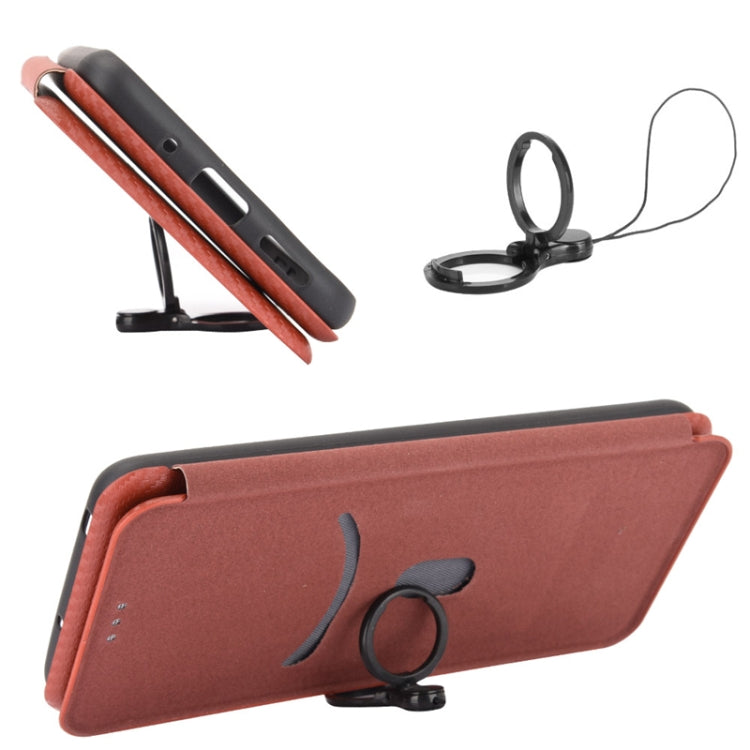 For Nokia C21 Plus Carbon Fiber Texture Flip Leather Phone Case