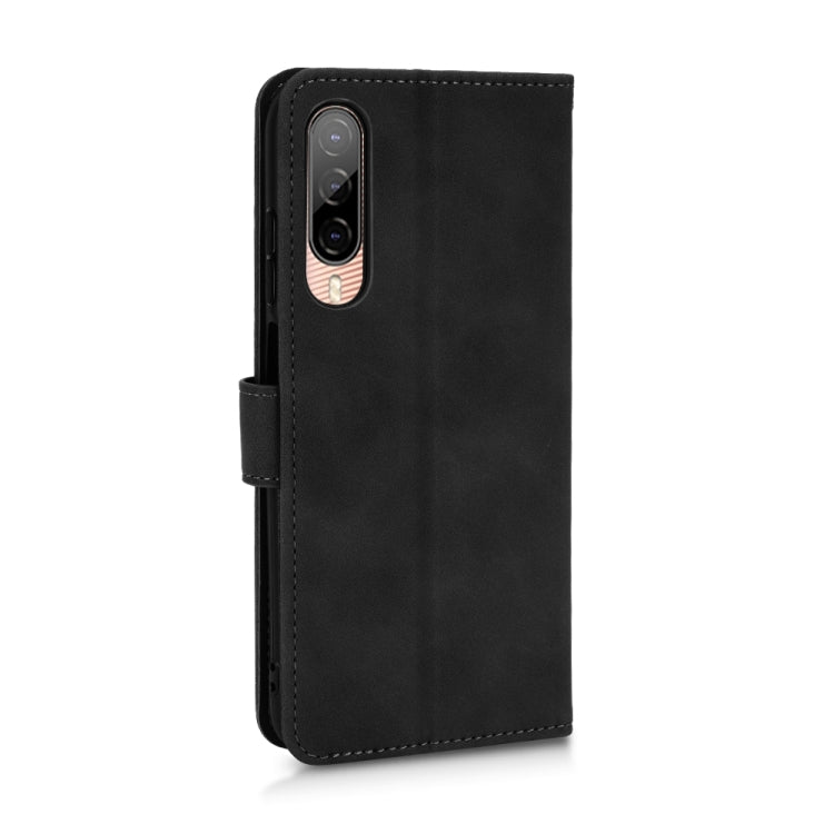 For HTC Desire 22 Pro Skin Feel Magnetic Flip Leather Phone Case