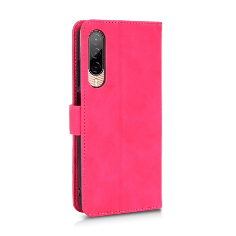 For HTC Desire 22 Pro Skin Feel Magnetic Flip Leather Phone Case