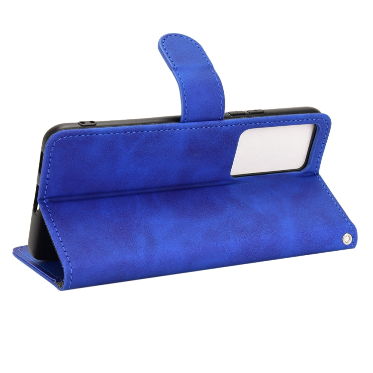 For vivo X70 Skin Feel Magnetic Flip Leather Phone Case