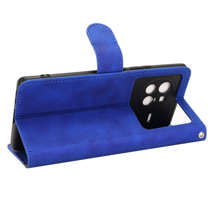 For vivo X80 Skin Feel Magnetic Flip Leather Phone Case