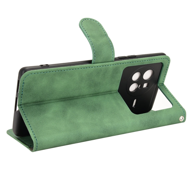 For vivo X80 Skin Feel Magnetic Flip Leather Phone Case