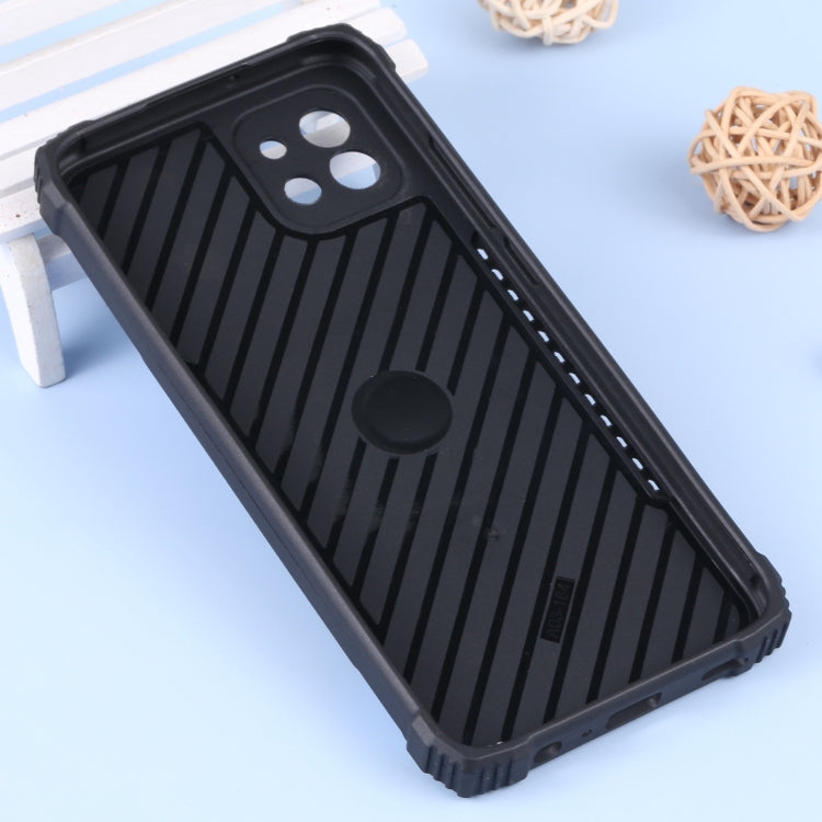 For Samsung Galaxy A03 164mm Aluminum and TPU Phone Case with Ring Holder