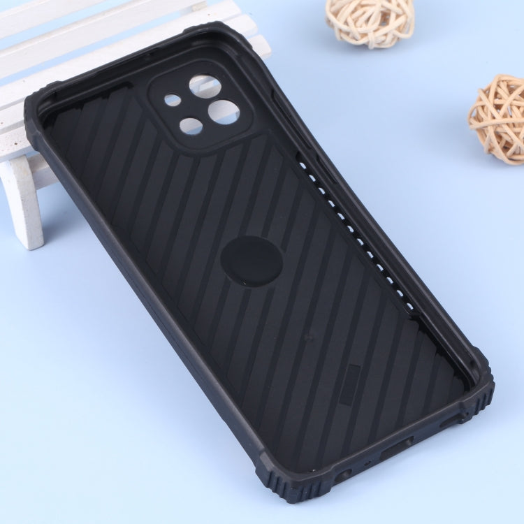 For Samsung Galaxy A03 164mm Aluminum and TPU Phone Case with Ring Holder