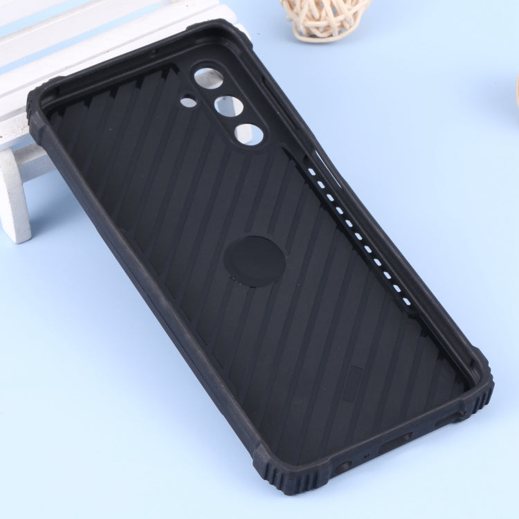 For Samsung Galaxy A13 5G Aluminum and TPU Phone Case with Ring Holder