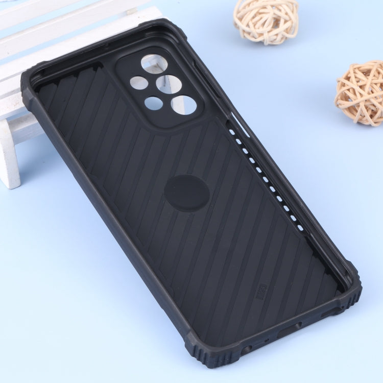 For Samsung Galaxy A23 5G Aluminum and TPU Phone Case with Ring Holder
