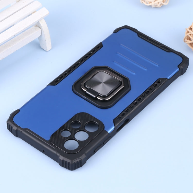 For Samsung Galaxy A23 5G Aluminum and TPU Phone Case with Ring Holder