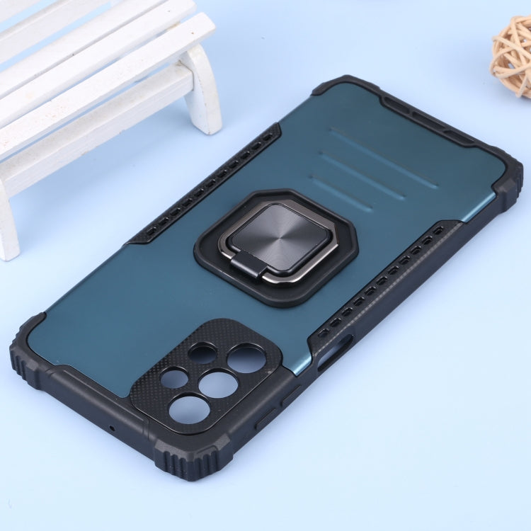 For Samsung Galaxy A23 5G Aluminum and TPU Phone Case with Ring Holder