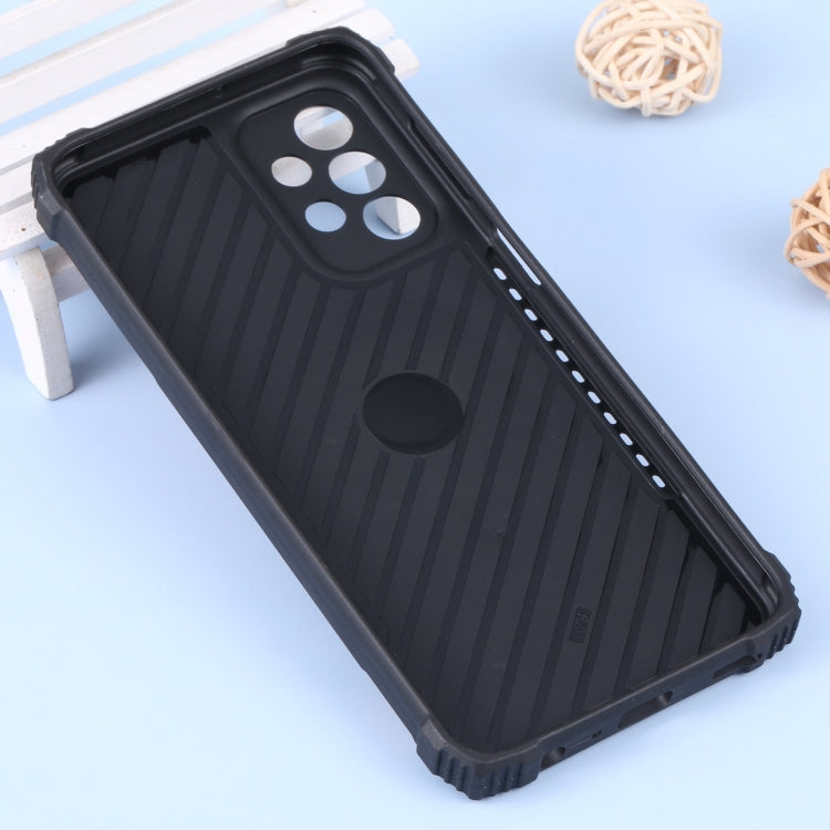 For Samsung Galaxy A23 5G Aluminum and TPU Phone Case with Ring Holder