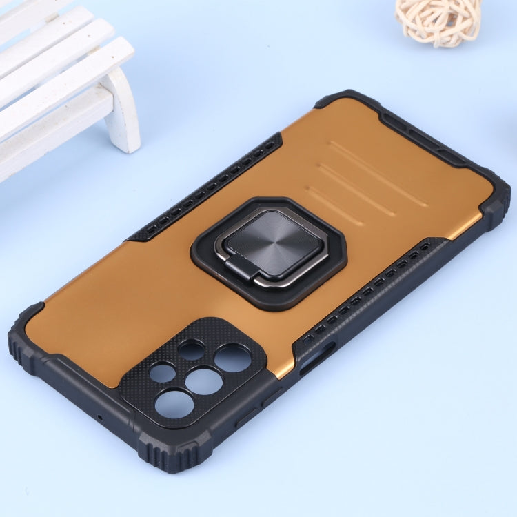 For Samsung Galaxy A23 5G Aluminum and TPU Phone Case with Ring Holder