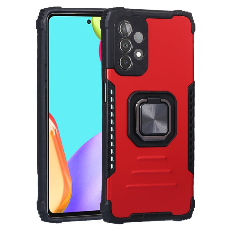 For Samsung Galaxy A53 5G Aluminum and TPU Phone Case with Ring Holder