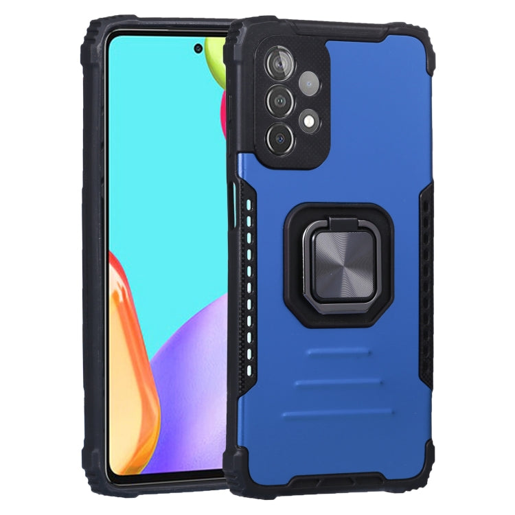 For Samsung Galaxy A53 5G Aluminum and TPU Phone Case with Ring Holder