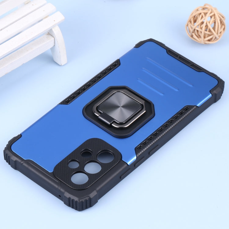 For Samsung Galaxy A53 5G Aluminum and TPU Phone Case with Ring Holder