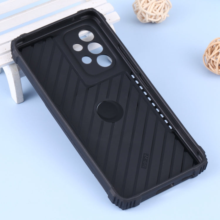 For Samsung Galaxy A53 5G Aluminum and TPU Phone Case with Ring Holder