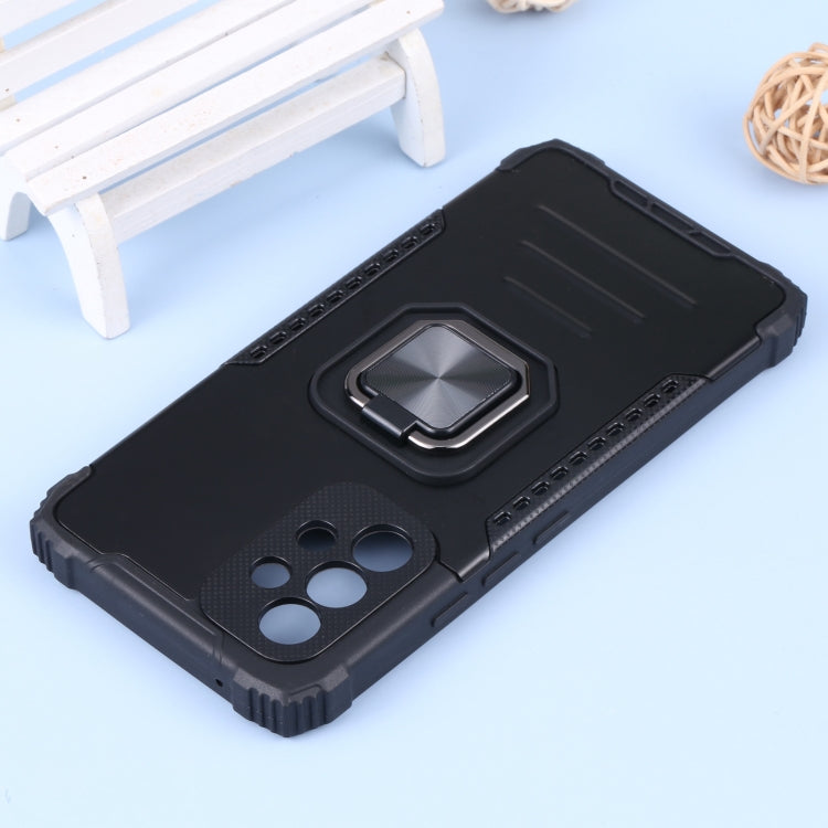 For Samsung Galaxy A53 5G Aluminum and TPU Phone Case with Ring Holder