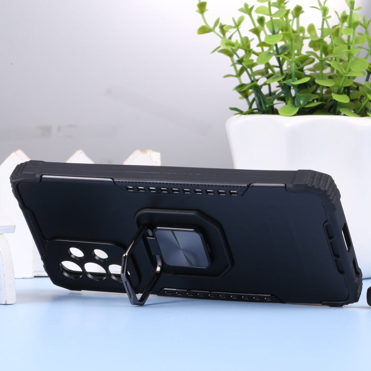 For Samsung Galaxy A53 5G Aluminum and TPU Phone Case with Ring Holder