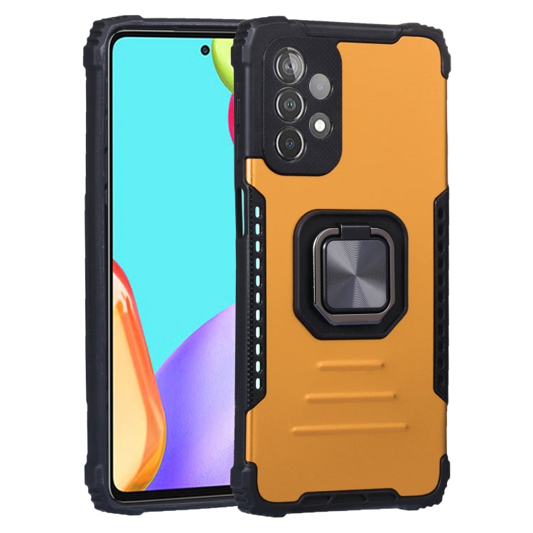 For Samsung Galaxy A53 5G Aluminum and TPU Phone Case with Ring Holder