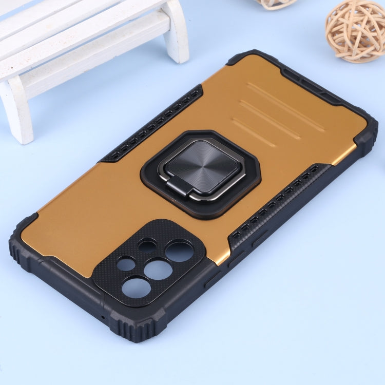 For Samsung Galaxy A53 5G Aluminum and TPU Phone Case with Ring Holder