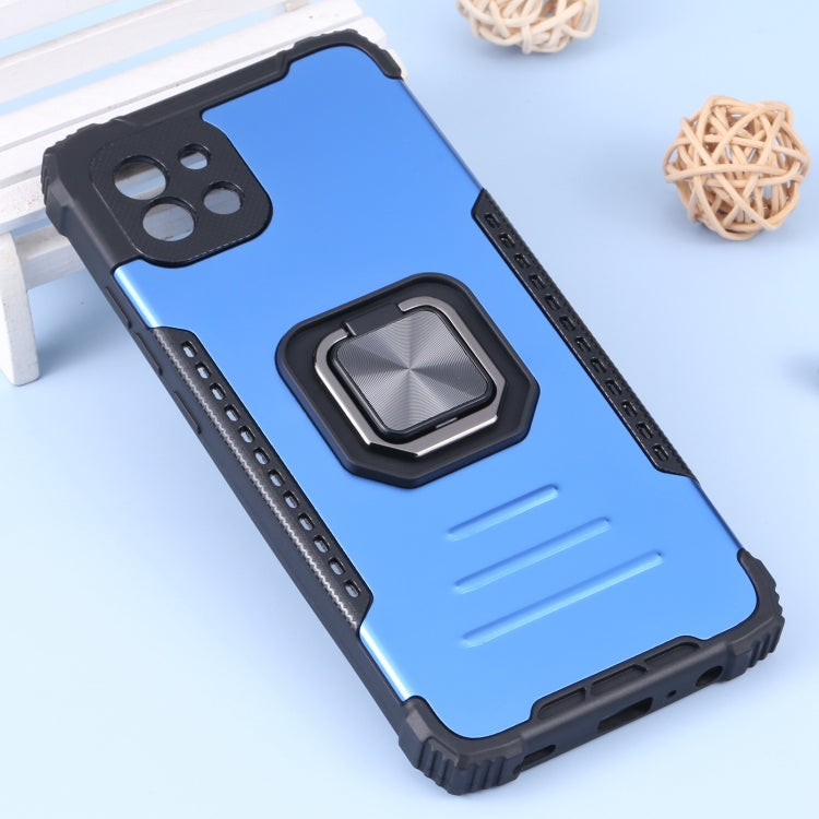 For Samsung Galaxy A03 164mm Lanyard Aluminum and TPU Phone Case
