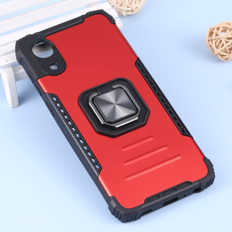 For Samsung Galaxy A03 Core Lanyard Aluminum and TPU Phone Case
