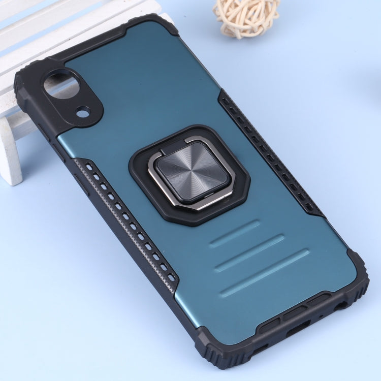 For Samsung Galaxy A03 Core Lanyard Aluminum and TPU Phone Case