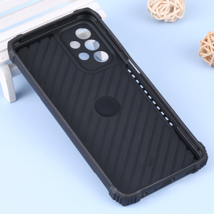 For Samsung Galaxy A23 5G Lanyard Aluminum and TPU Phone Case