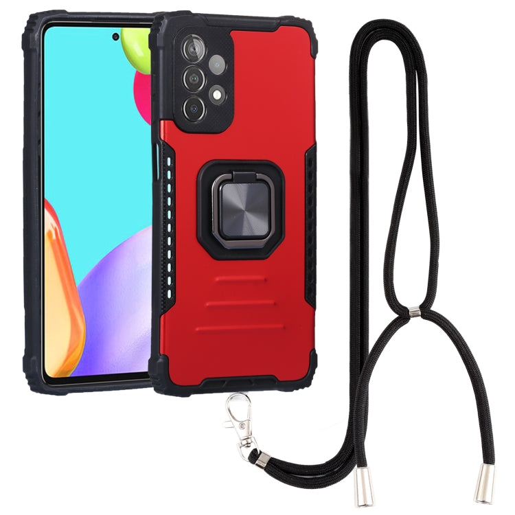 For Samsung Galaxy A53 5G Lanyard Aluminum and TPU Phone Case