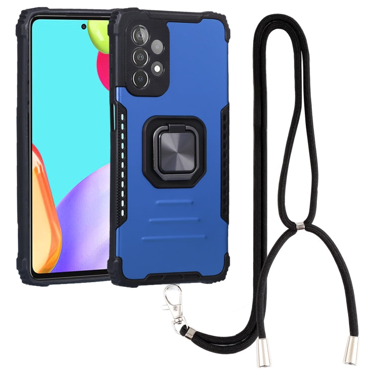 For Samsung Galaxy A53 5G Lanyard Aluminum and TPU Phone Case