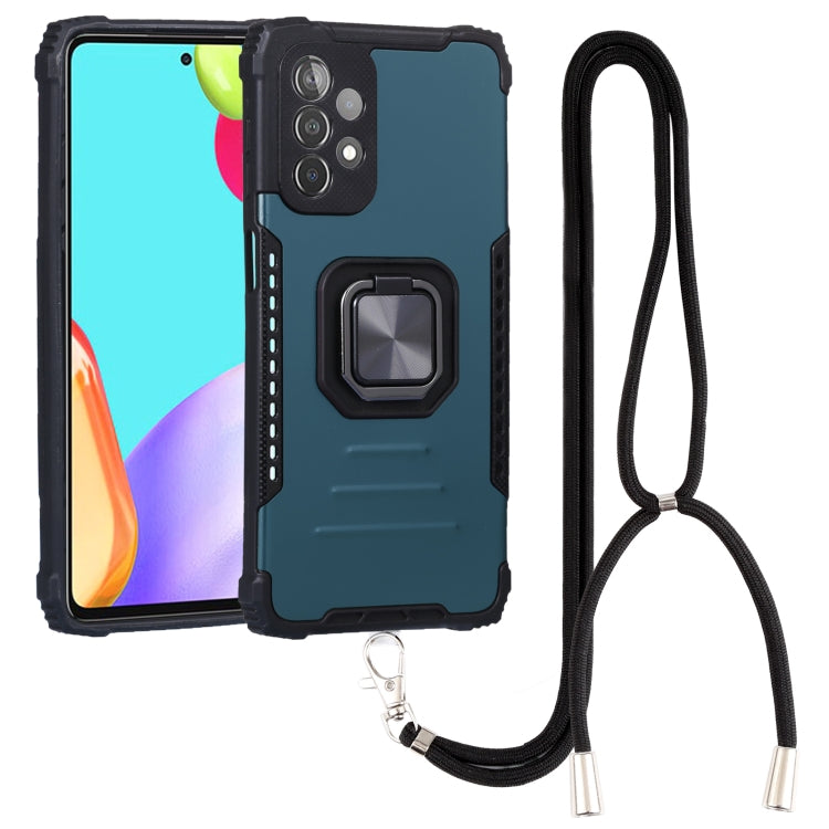 For Samsung Galaxy A53 5G Lanyard Aluminum and TPU Phone Case