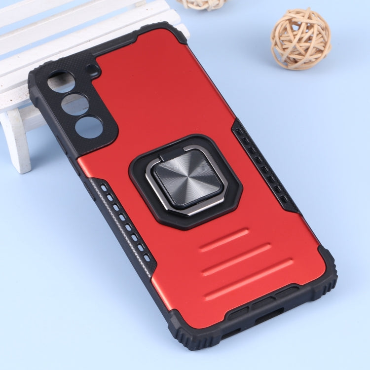 For Samsung Galaxy S22+ 5G Lanyard Aluminum and TPU Phone Case