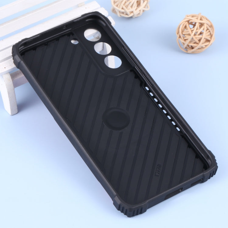 For Samsung Galaxy S22+ 5G Lanyard Aluminum and TPU Phone Case