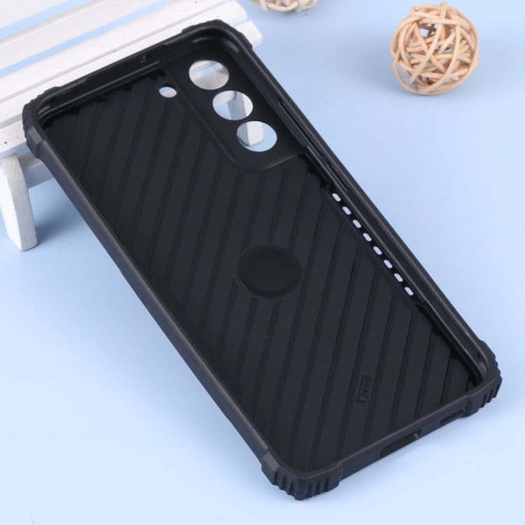 For Samsung Galaxy S22+ 5G Lanyard Aluminum and TPU Phone Case