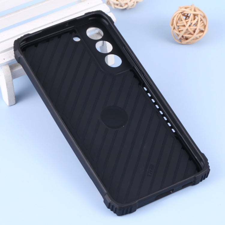 For Samsung Galaxy S22+ 5G Lanyard Aluminum and TPU Phone Case