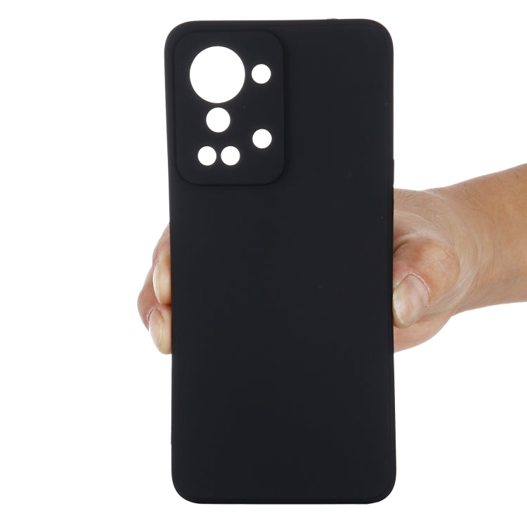 For OnePlus Nord 2T Pure Color Liquid Silicone Shockproof Phone Case