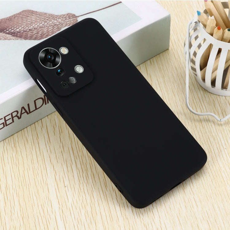 For OnePlus Nord 2T Pure Color Liquid Silicone Shockproof Phone Case