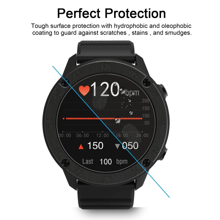 10 PCS 0.26mm 2.5D 9H Tempered Glass Film Watch Screen Protector For Blackview X5