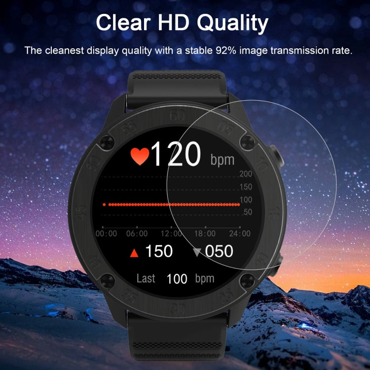 50 PCS 0.26mm 2.5D 9H Tempered Glass Film Watch Screen Protector For Blackview X5