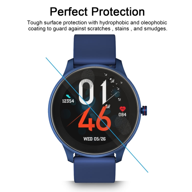 50 PCS 0.26mm 2.5D 9H Tempered Glass Film Watch Screen Protector For Cubot W03
