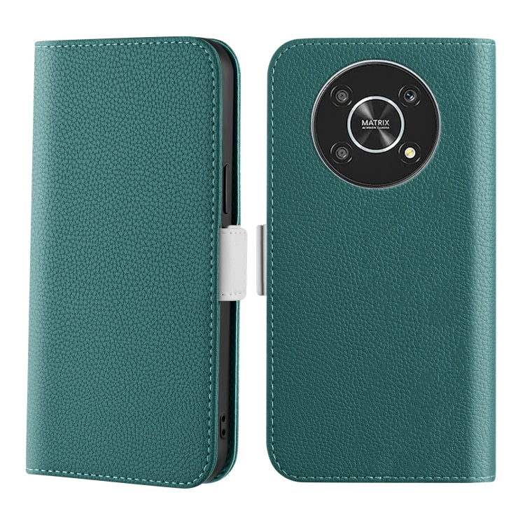 For Honor Magic4 Lite Candy Color Litchi Texture Leather Phone Case