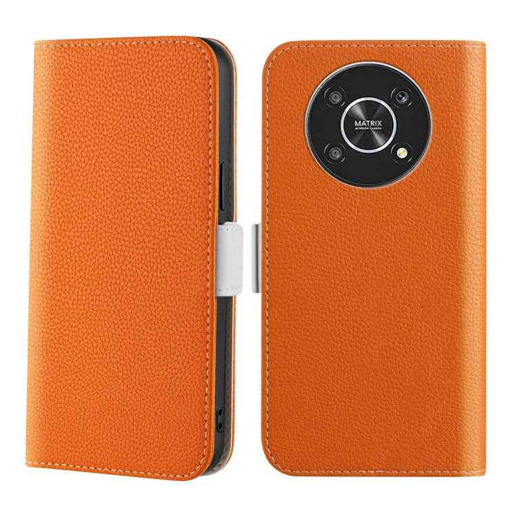 For Honor Magic4 Lite Candy Color Litchi Texture Leather Phone Case