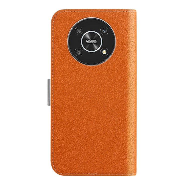 For Honor Magic4 Lite Candy Color Litchi Texture Leather Phone Case