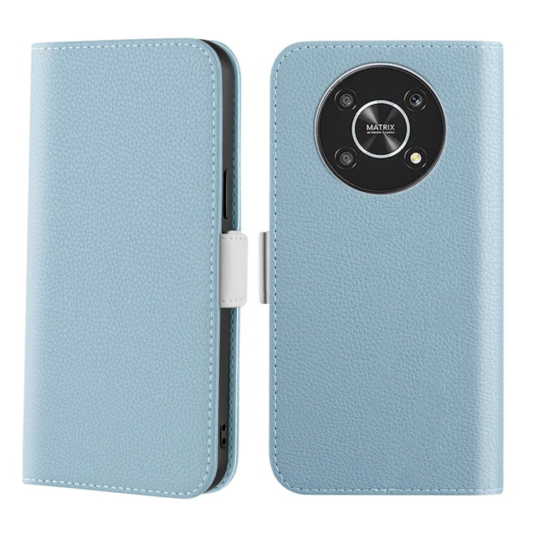 For Honor Magic4 Lite Candy Color Litchi Texture Leather Phone Case